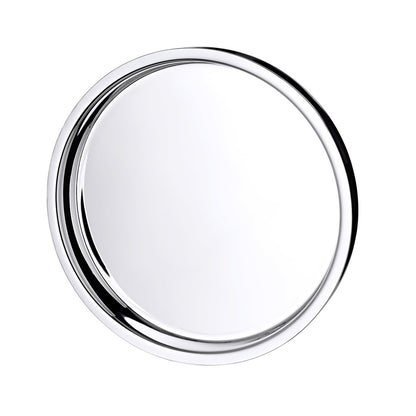 Dienblad Alaska (ø 40 cm) rond, hoogglans gepolijst RVS, dienblad, decoratief dienblad