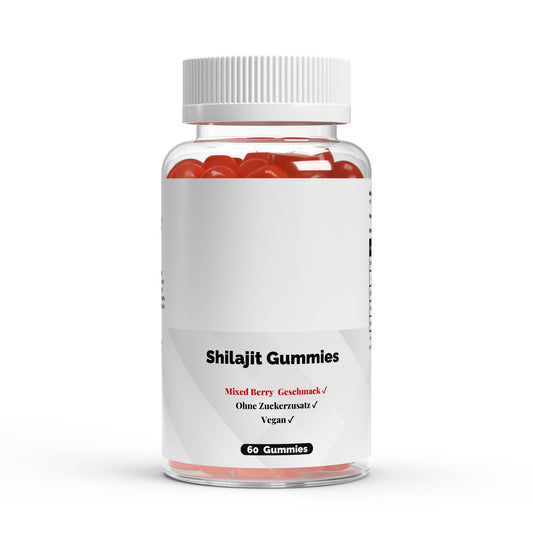Shilajit Gummies 1000mg + Vitamin C,B6, B12 - 60 Stk