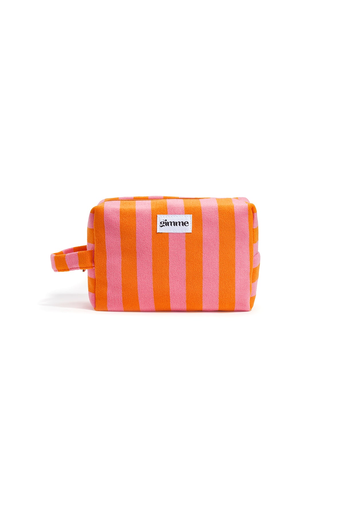 Make-up tasjes met strepen, eenvoudig, polyester, dagelijkse accessoires