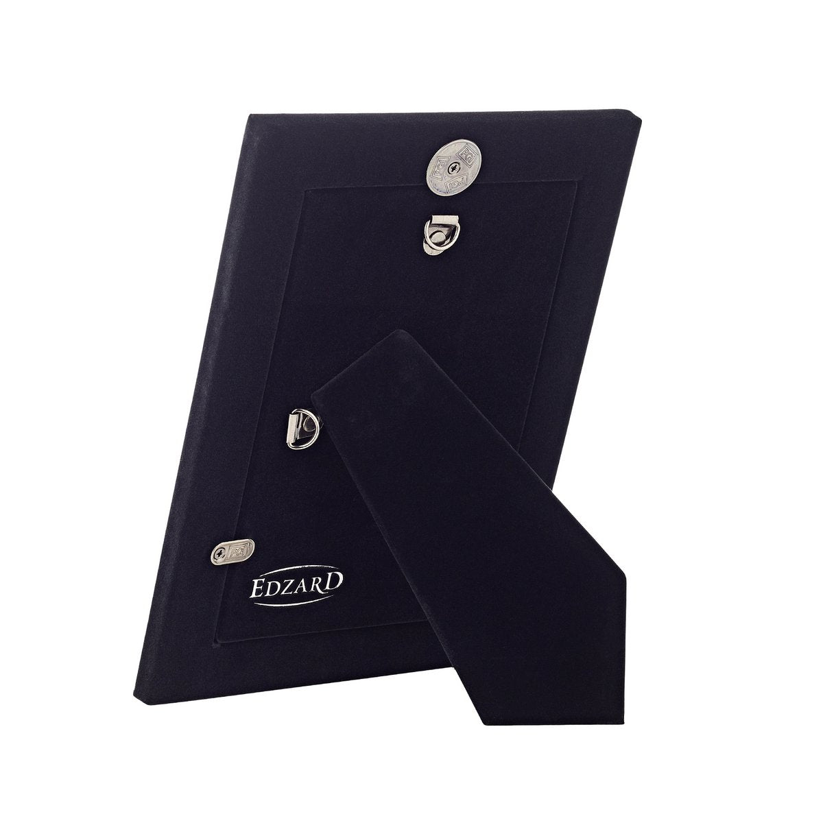 EDZARD fotolijst Salerno voor foto 10 x 15 cm, edel verzilverd, aanslag beschermd, met 2 hangers