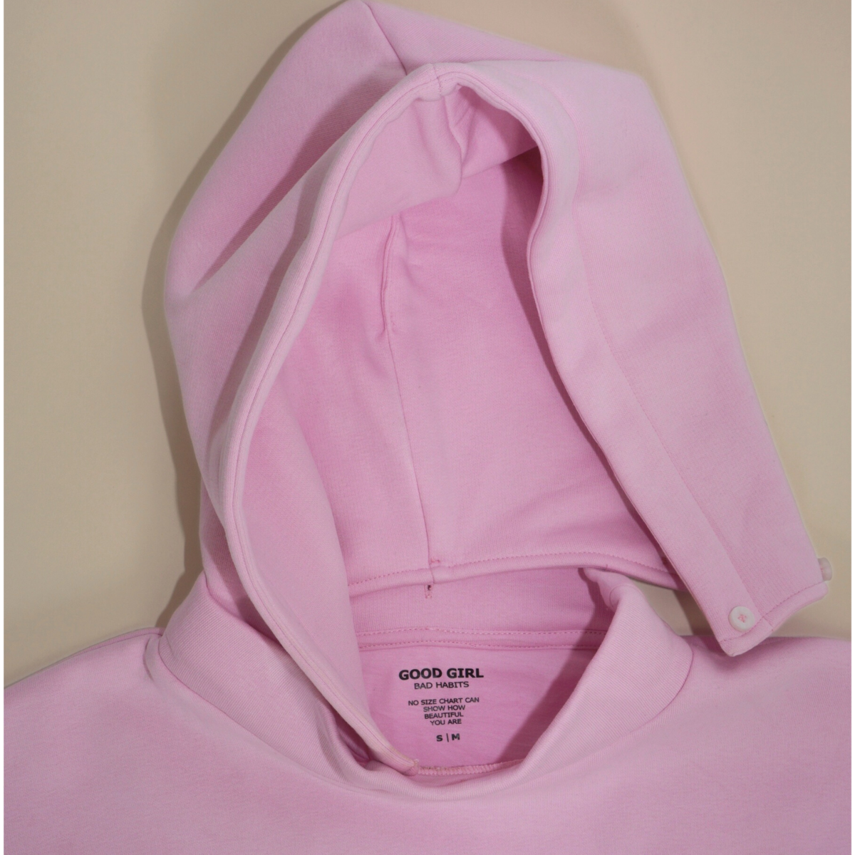 Hoodie "Bad Girls Go to Paris" - BabyBlue