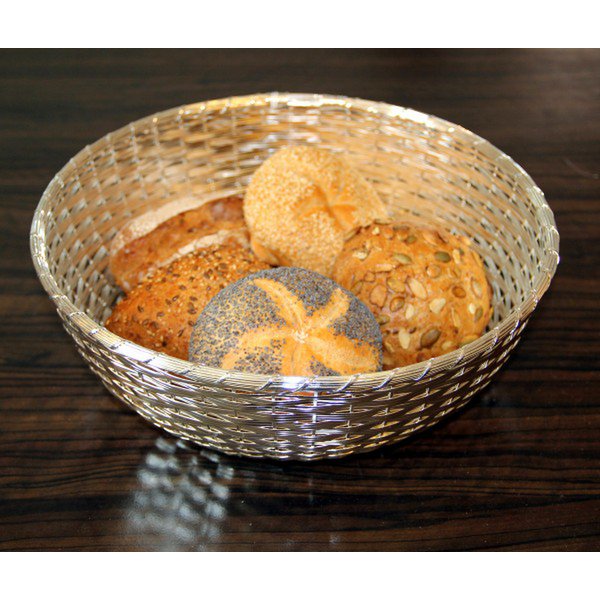 EDZARD mand decoratieve mand Basso, verzilverd, aanslagbestendig, diameter 26 cm