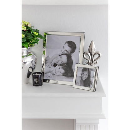 EDZARD fotolijst Salerno voor foto 10 x 10 cm, edel verzilverd, aanslagbestendig
