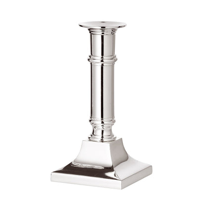 EDZARD kandelaar Kent kandelaar, verzilverd, aanslagbestendig, hoogte 16 cm