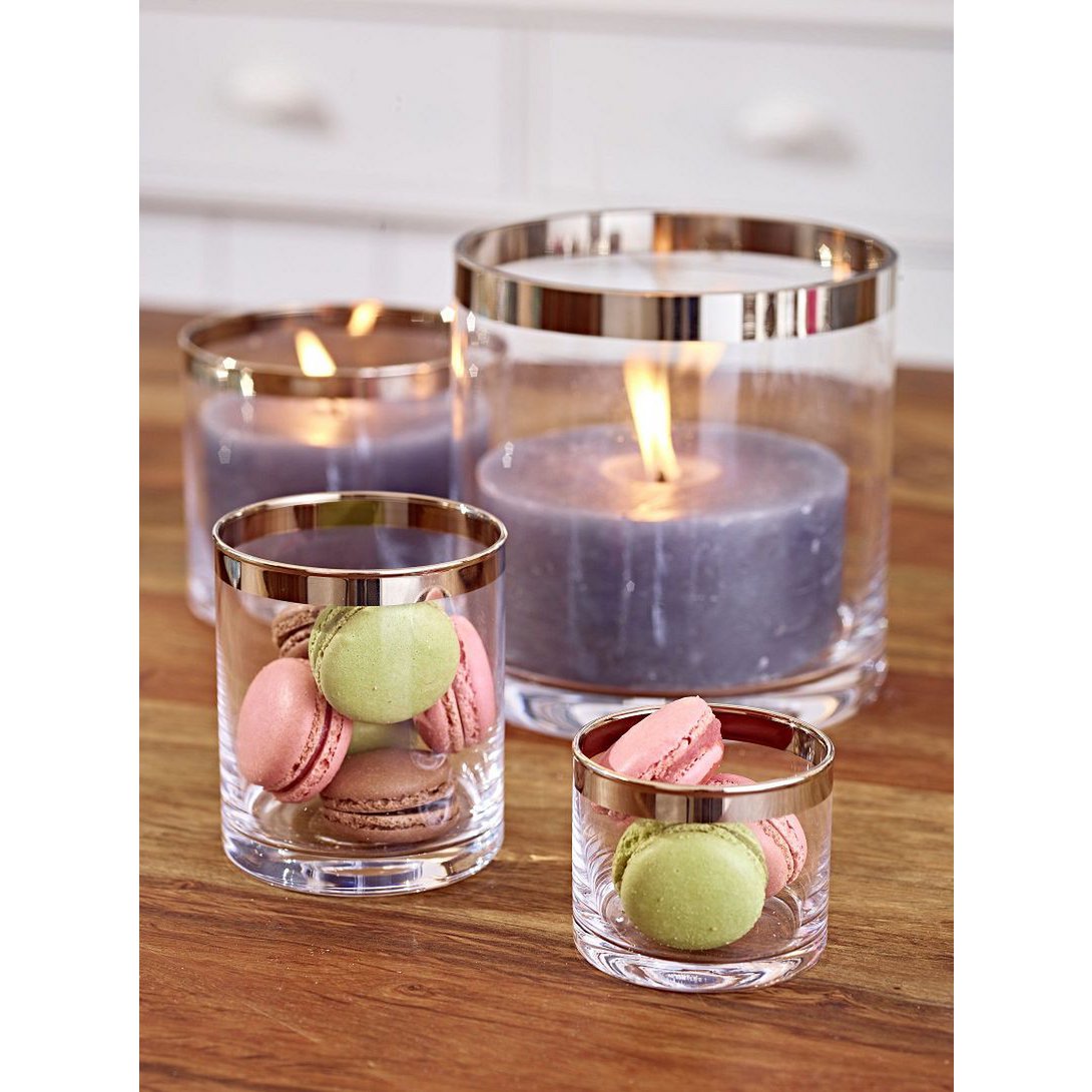 Set van 2 lantaarns Molly H 8 cm en 10 cm