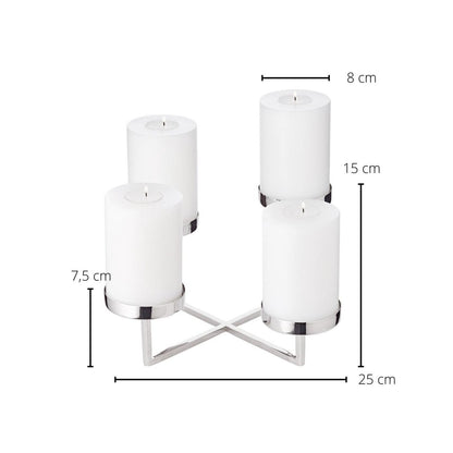 EDZARD kandelaar Pamplona H 14 cm