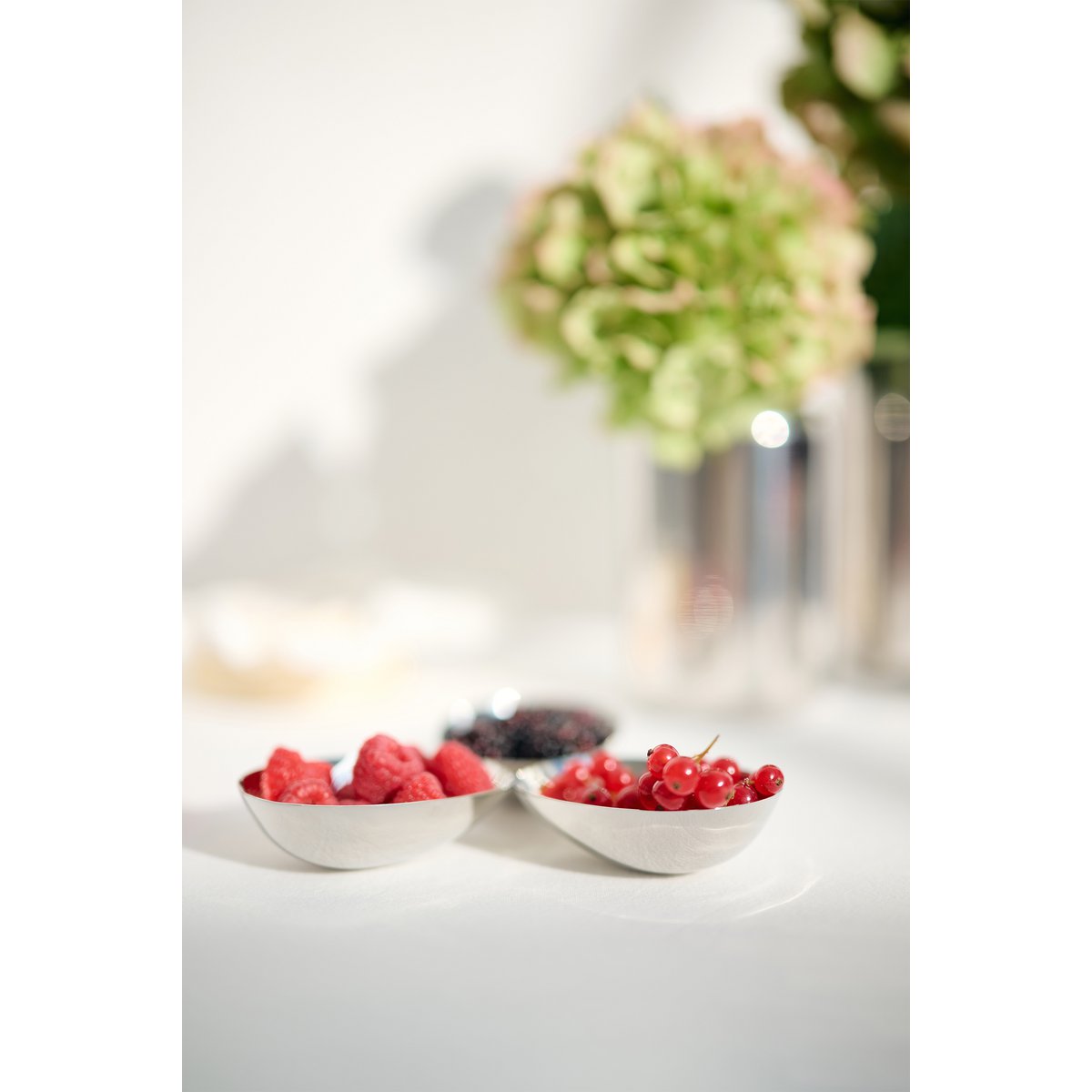 Tripple Bowl Luma (Ø 18 cm), roestvrij staal gepolijst