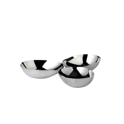 Tripple Bowl Luma (Ø 18 cm), roestvrij staal gepolijst