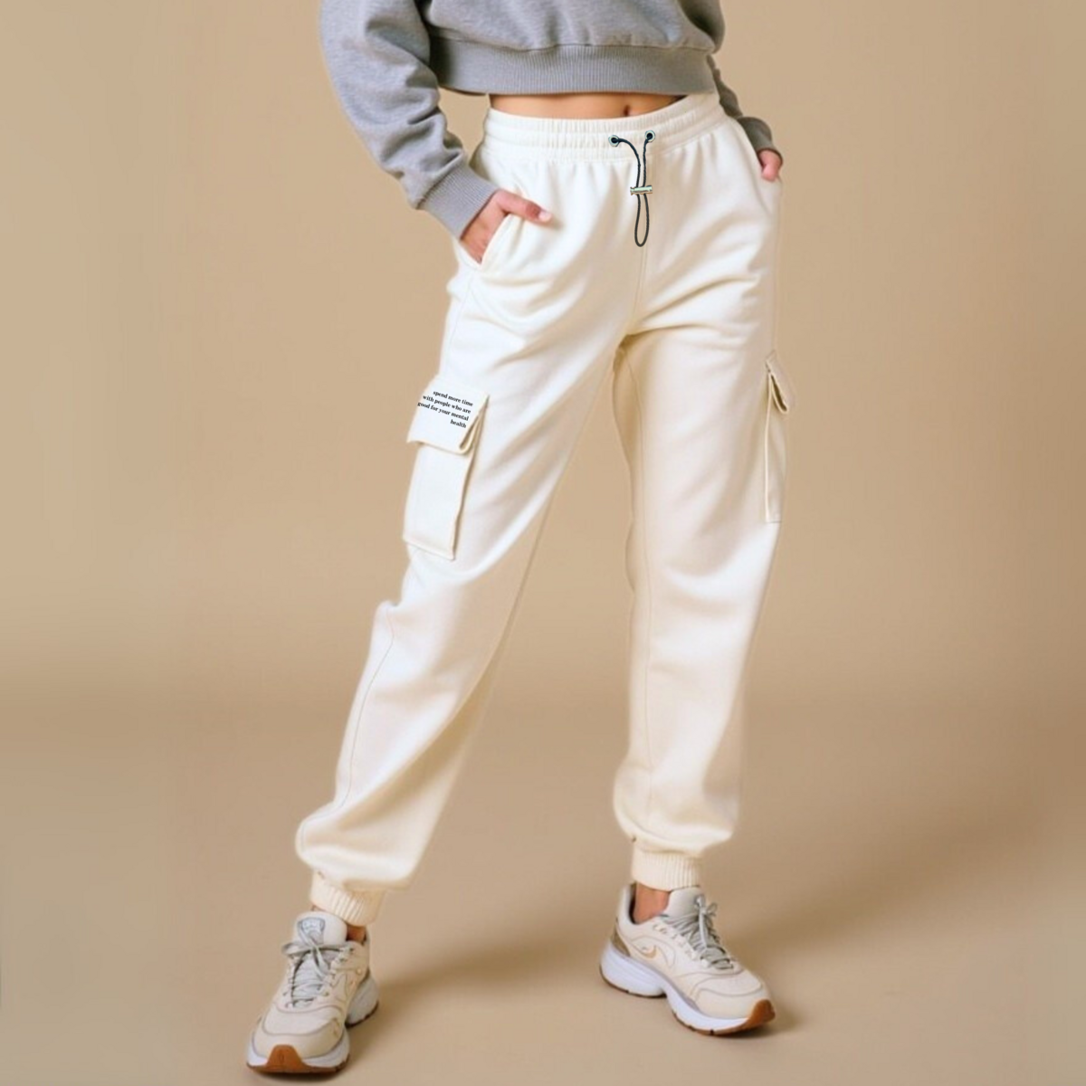 Jogger "Mental Health" - Weiss