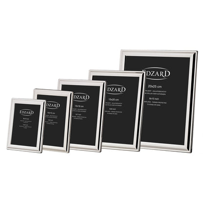 EDZARD fotolijst fotolijst Terni voor foto 9 x 13 cm verzilverd, aanslagbestendig