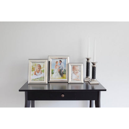 EDZARD fotolijst fotolijst Terni voor foto 13 x 18 cm edel verzilverd, aanslag beschermd, met 2 hangers