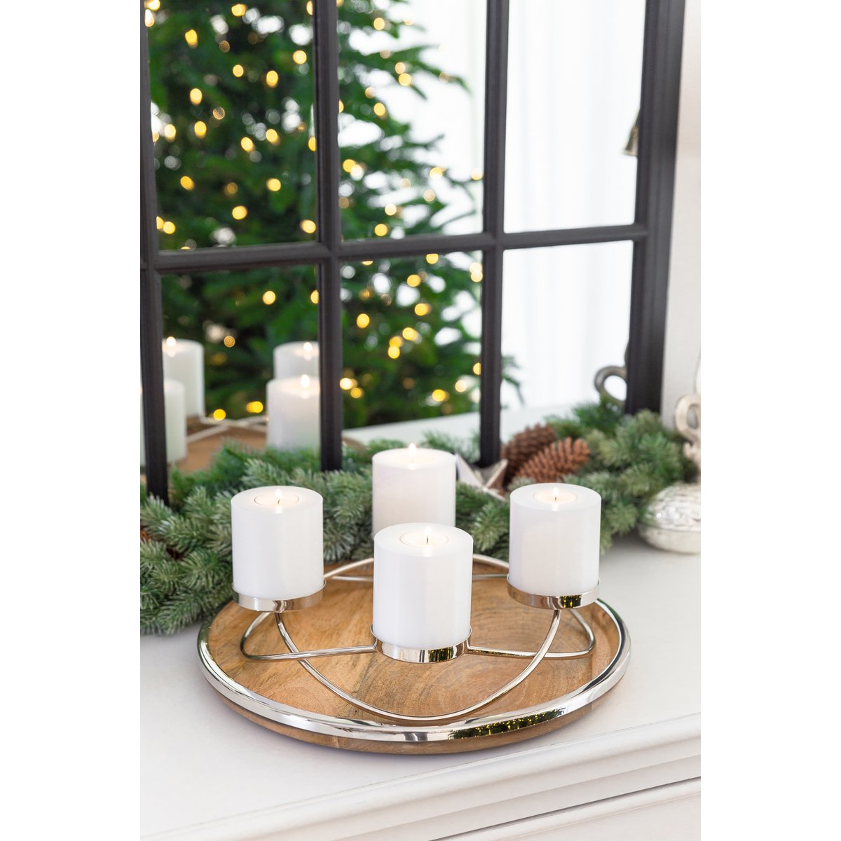 Adventskrans Alva Ø 33 cm